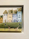 Rebecca Lardner Pheasant Feed Original Artwork Framed