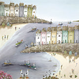Rebecca Lardner Bright & breezy harbour scene