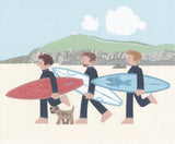 Sasha Harding-The Boys, Fistral Beach | Limited Edition | Free UK Delivery 