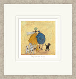 Sam Toft Days out with friends 2020 framed art print