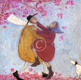 Sam Toft In the pink new release Mr Mustard art print