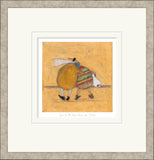 Sam Toft Lean on me when you're not strong framed art print