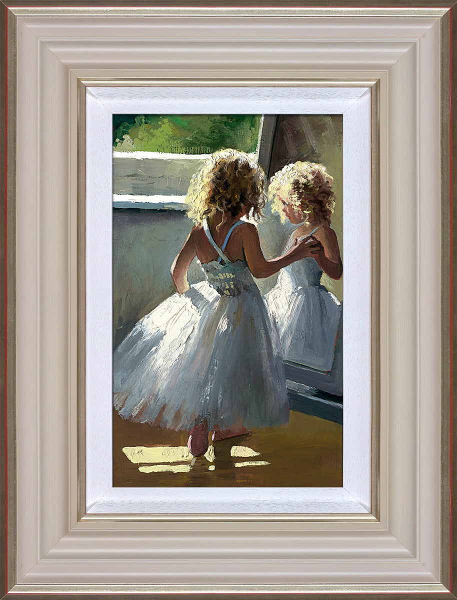 Sherree Valentine Daines pretty as a picture child ballerina framed