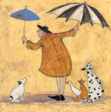 Sam Toft Kindness Goes with Everything mounted art print