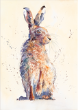 Jake Winkle Waiting Hare limited edition artwork