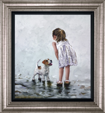 Keith Proctor Puppy Love framed