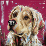 Samantha Ellis Dog Portrait box canvas limited edition art