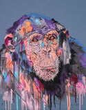 Stephen Ford Keept the Faith chimp artwork