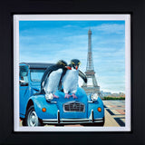 Steve Tandy Le Grand Tour Eiffel Tower framed artwork