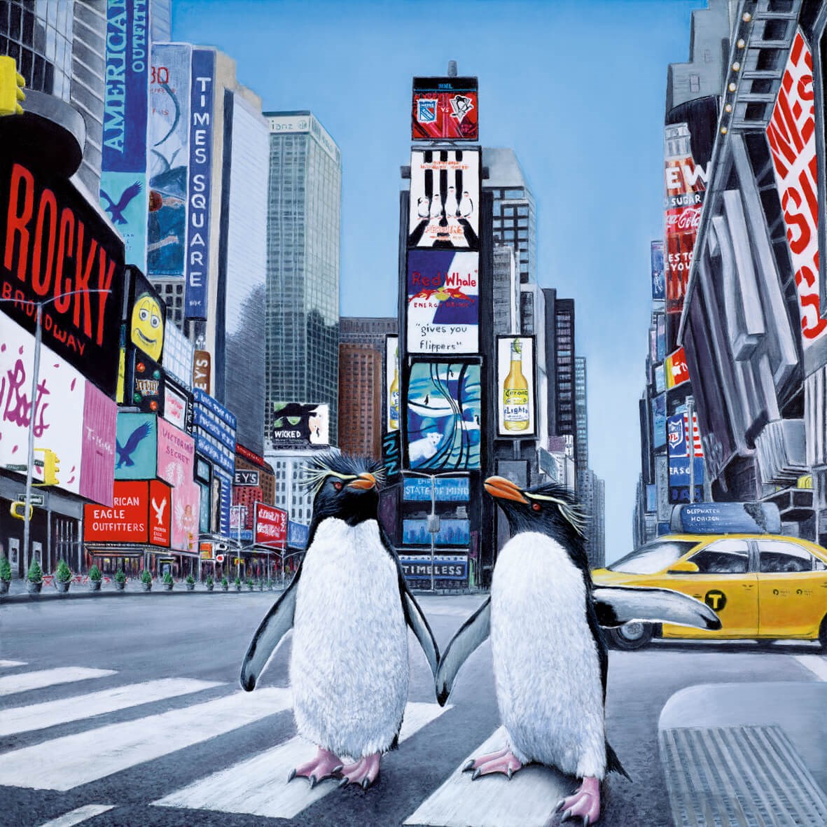 Steve Tandy New York Times Times Square US artwork