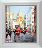 Tom Butler Beat Goes on London framed artwork