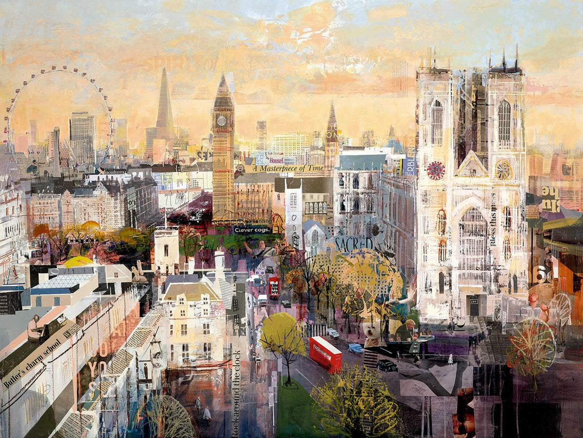 Tom Butler Clever Clogs London Cityscape art