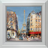 Tom Butler Sacre Bleu france cityscape framed