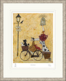 Sam Toft We're not lost we're on our way remarque framed