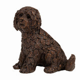 Frith Creative Bronze Adrian Tinsley Labradoodle Sitting