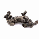Amber scratch my tummy Frith Pups sculpture