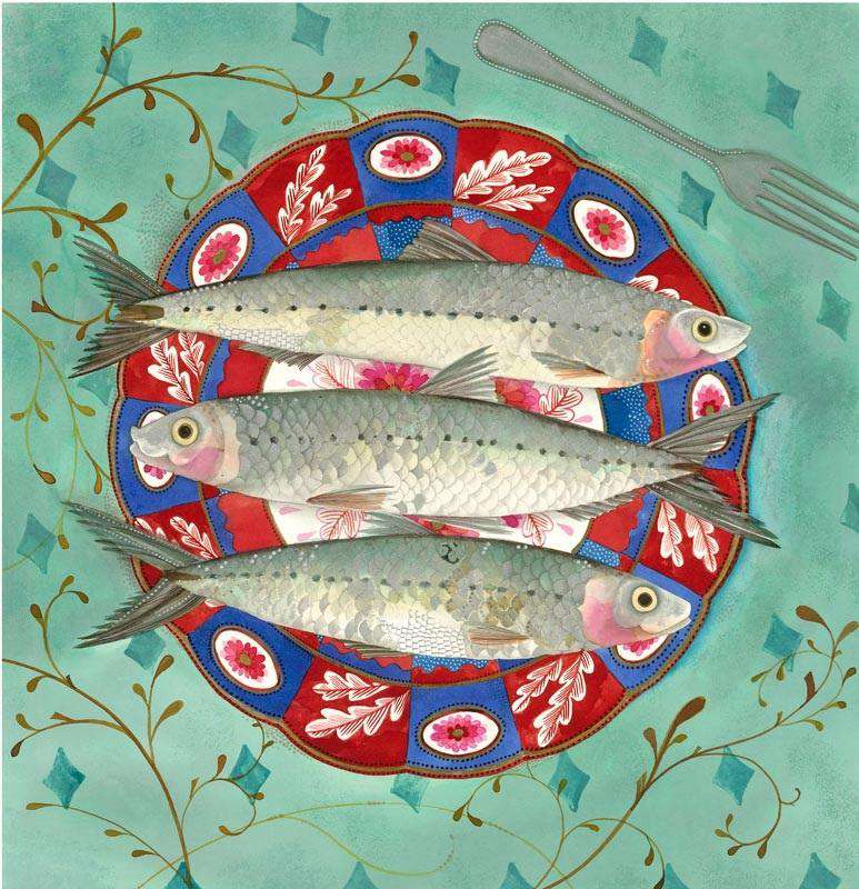 Jane Ray Three Little Fishes