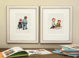 Shirley Hughes framed artwork