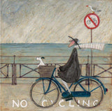 Sam Toft No Cycling Signed art print