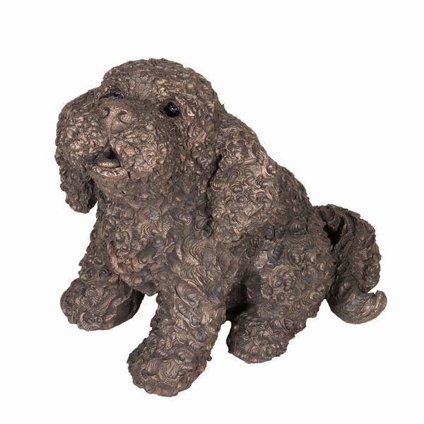 Frankie Large Sitting Cockapoo Frith Doodle Dogs sculptures