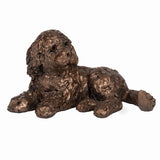 Pickwick Cockapoo lying sculpture Frith