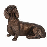 Rififi Dachshund Frith Pups bronze resin sculpture