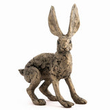 Tim - Hare on all 4s Frith bronze resin sculpture